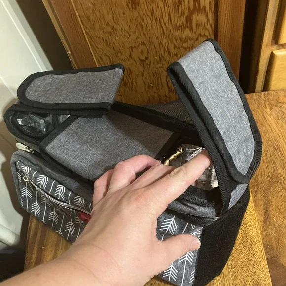 Lekebaby Baby Stroller Organizer w/ Insulated Cup Holders Universal Fit Pockets - Picture 4 of 6